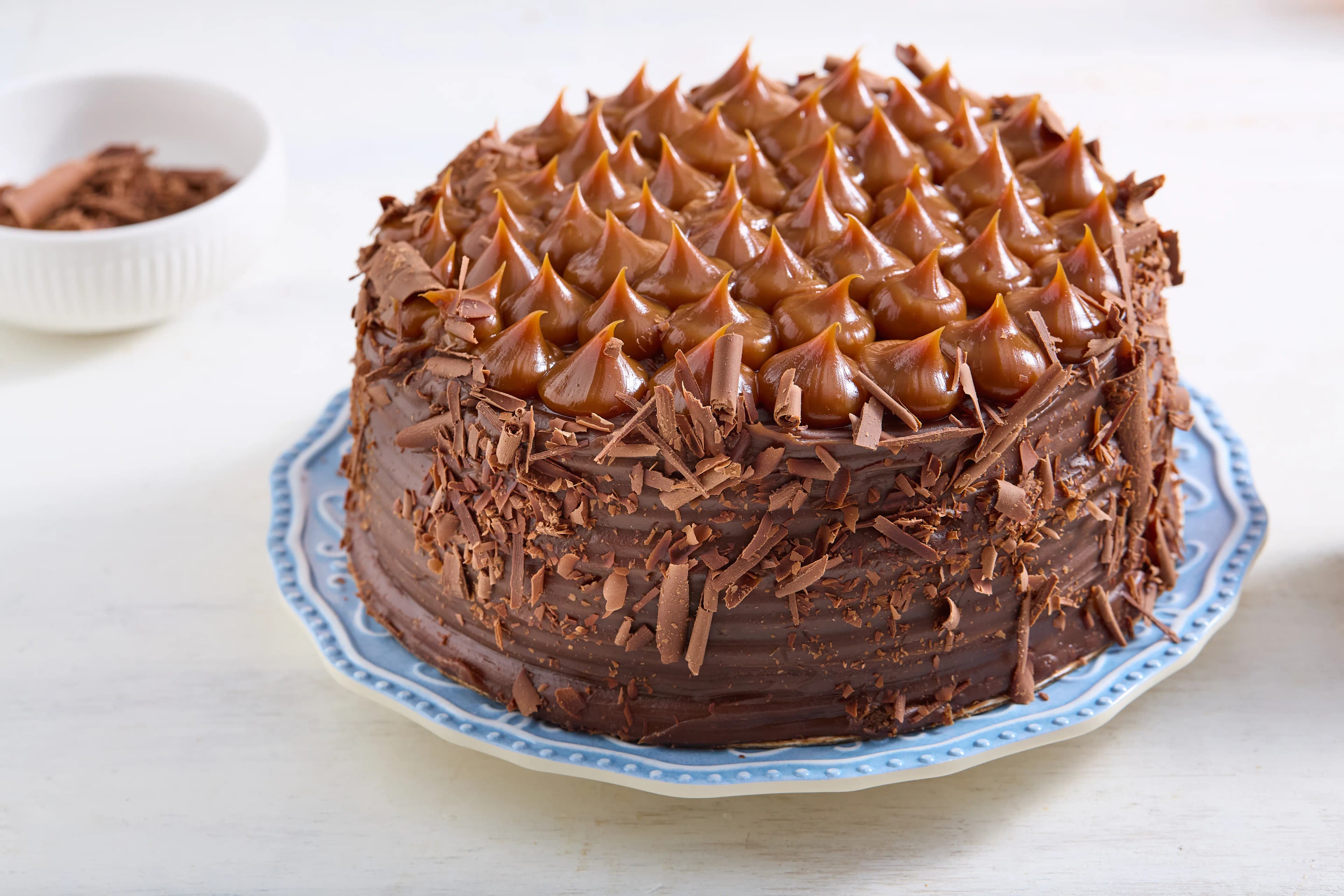 Torta de chocolate con adición de arequipe